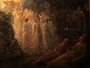 Louis Janmot The golden stairs oil painting reproduction